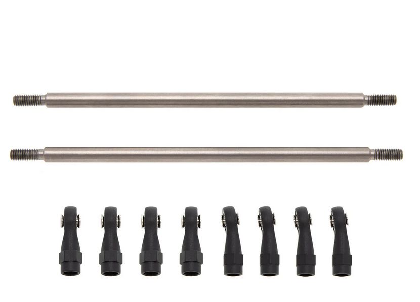 Powerhobby Stainless Steel 115MM Links w Straight / Angled Links (2) PHB6633