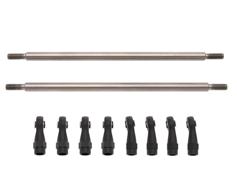 Powerhobby Stainless Steel 100MM Links w Straight / Angled Links (2) PHB6630