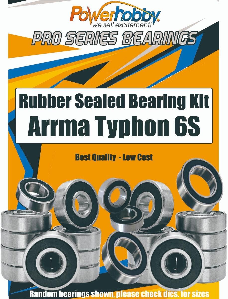 PowerHobby Pro Series Rubber Sealed Bearing Kit Arrma Typhon 6S PHB031