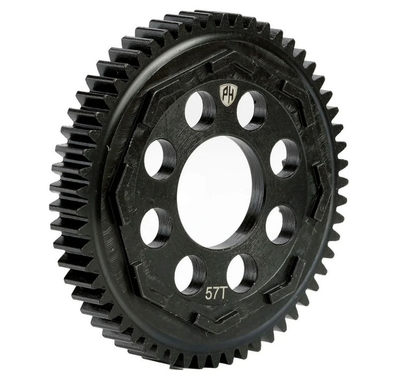 Powerhobby Hardened Steel 0.8MOD 57T Spur Gear Arrma 3s 4x4 PHBARRMA56