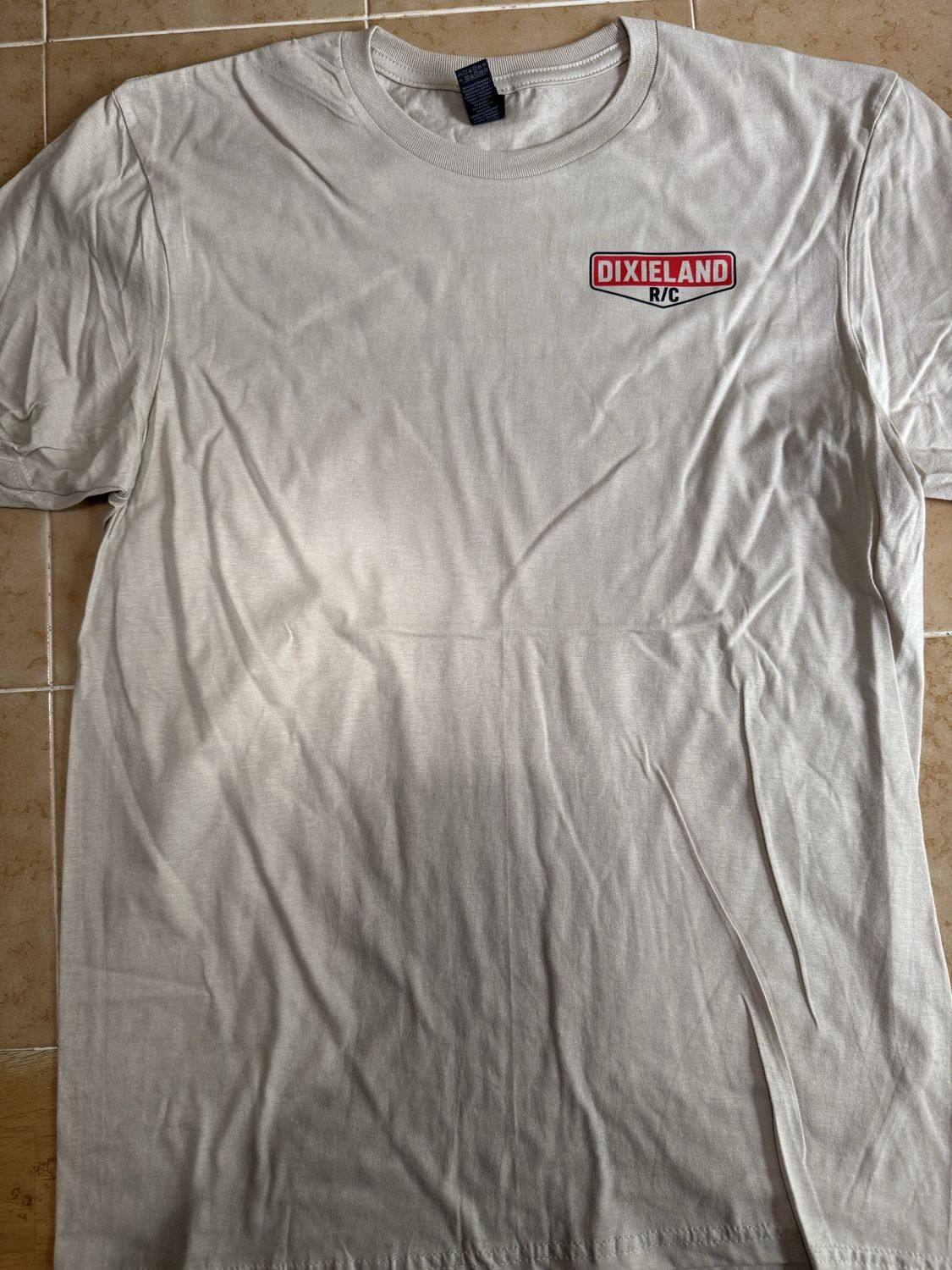 Gildan Soft Style Vintage Logo Tshirt (Sand)