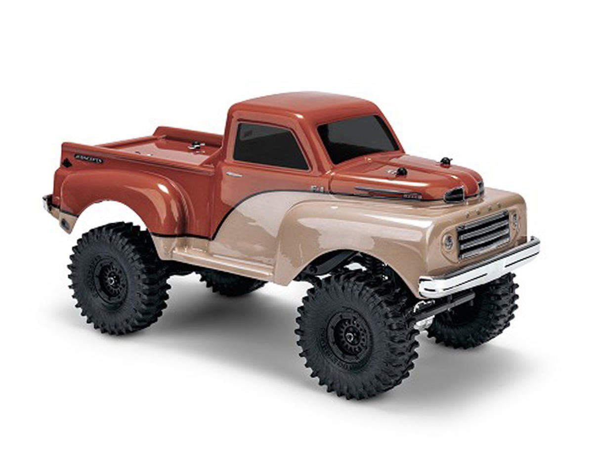 JConcepts 1/18 1950 Ford F-1 Pick-Up Truck Body for Traxxas® TRX-4M® (Clear) w/Body Mounts JCO0662