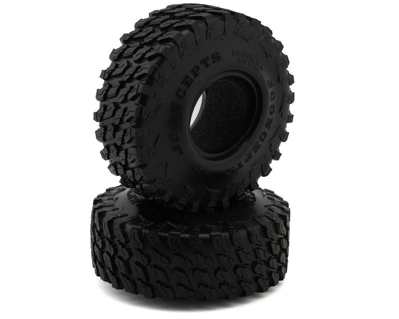 JConcepts Bossman 1.9&quot; Rock Crawler Tires (2) (Green) JCO4104-02