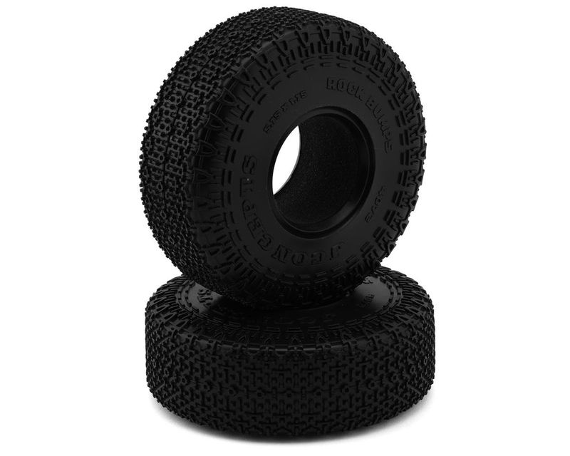 JConcepts Rock Bumps 2.2&quot; All Terrain Rock Crawler Tires (2) (5.75&quot;) (Green) w/Foam Inserts JCO4072-02