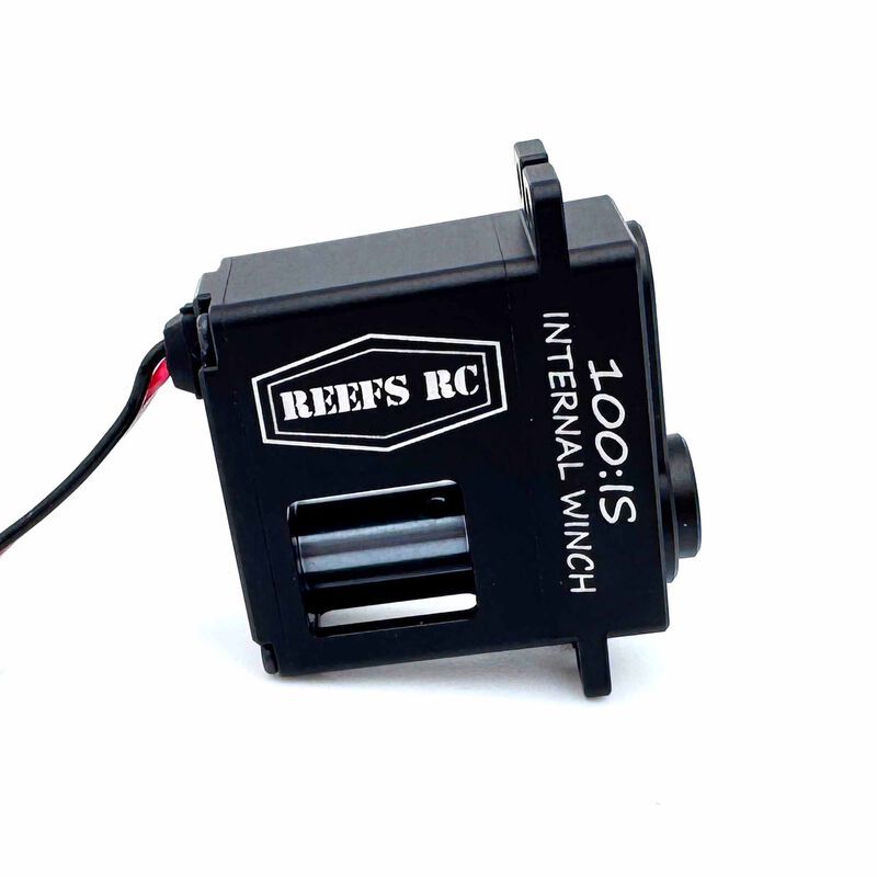Reefs RC 100 IS Internal Spool Mini Servo Winch w/ Line &amp; Hook REEFS281