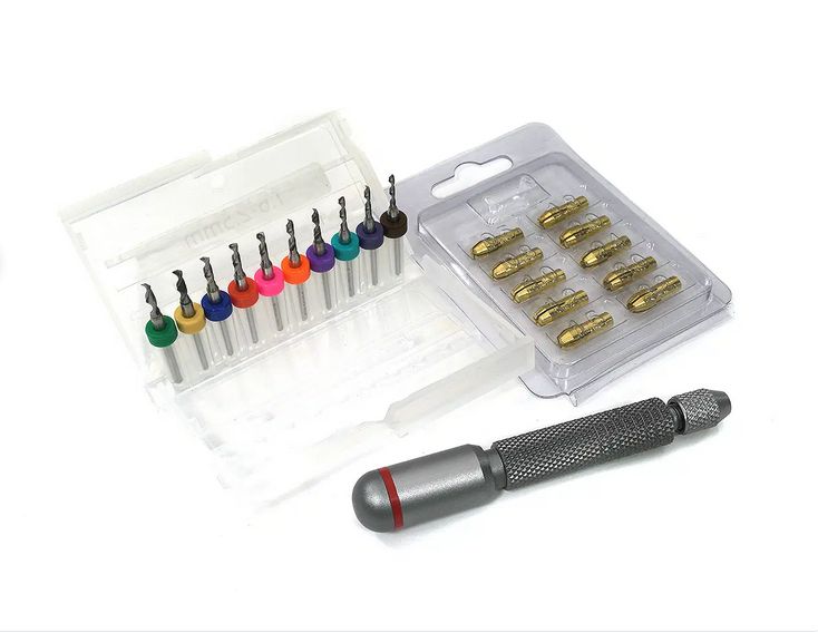 Integy Dual Bearing Professional Hand Twist Drill 10 Sizes (1.6mm-2.5mm) C34058GUN