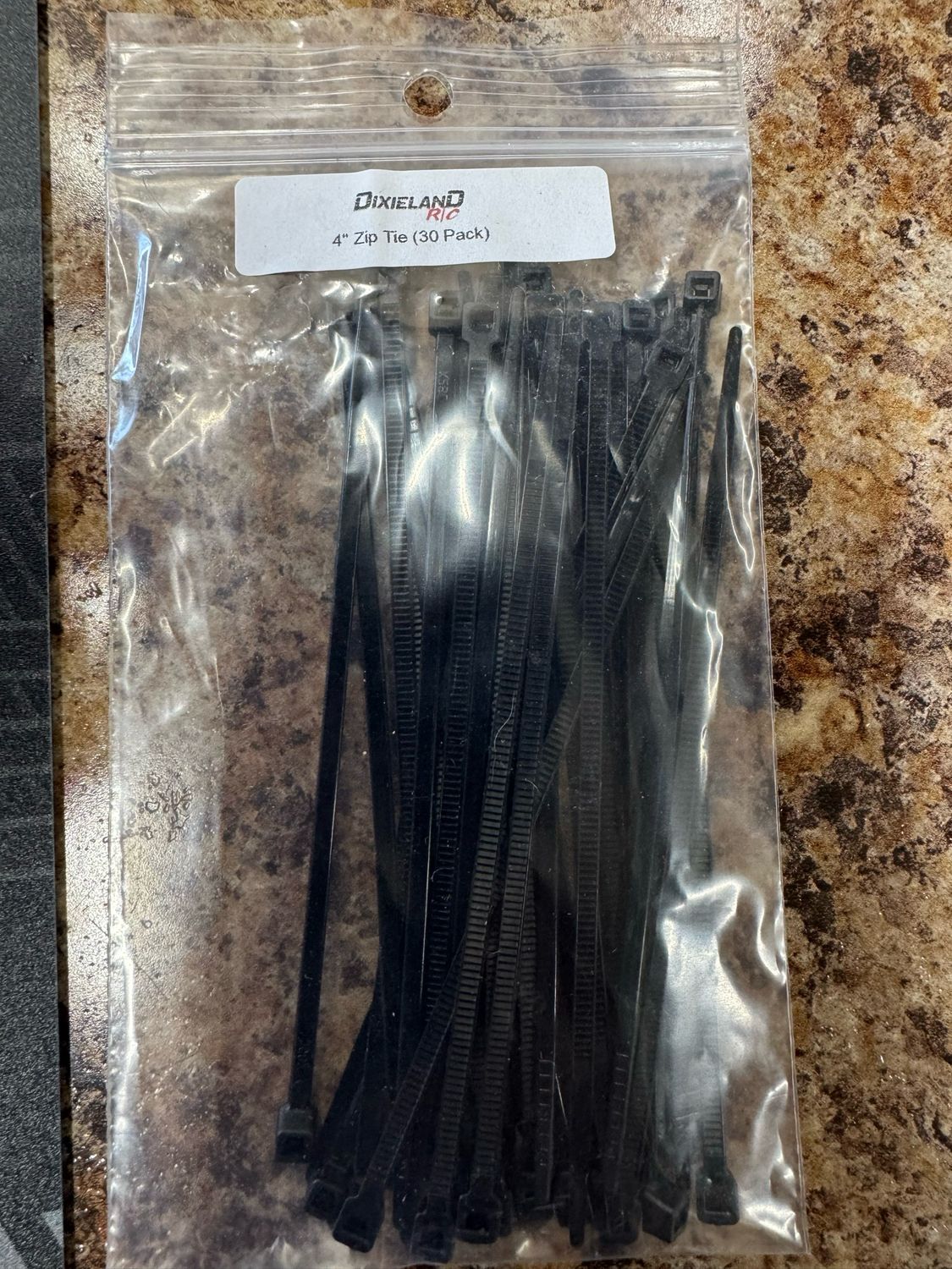 Dixieland 4” Zip Ties (30pcs)
