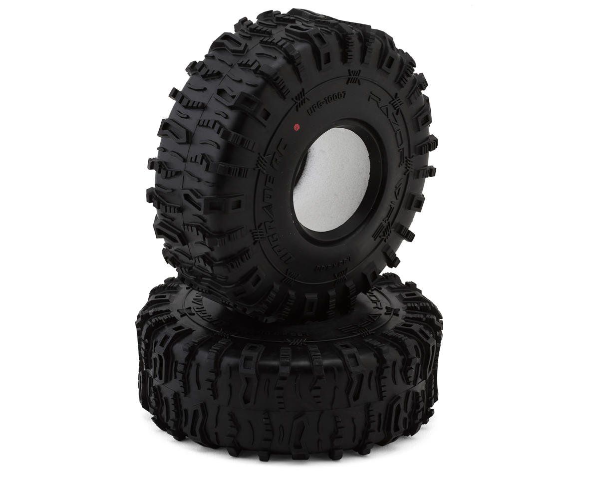 UpGrade RC Razor Wire 1.9" (5.0" Tall) Extreme Performance Rock Crawler Tires (2) (Super Soft) UPG10007-SS