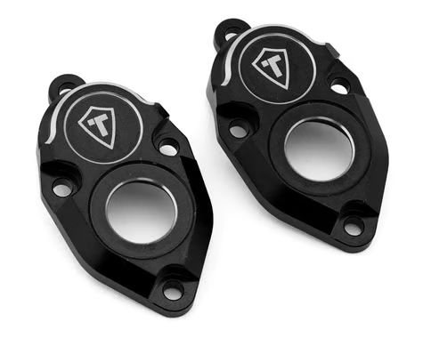 Treal Hobby Vanquish VRD/VS4-10 Aluminum Rear Portal Covers (Black) (2) TLHVPVRD-12