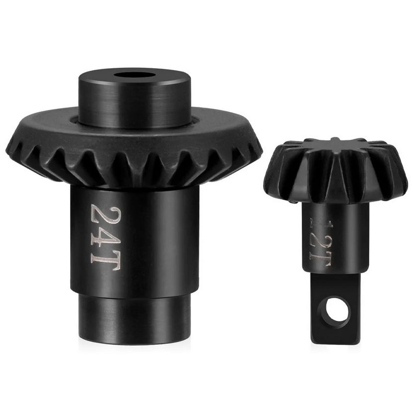 Powerhobby Hardened Steel 24T+ 12T Axle Gears for FMS FCX24 PHB7481