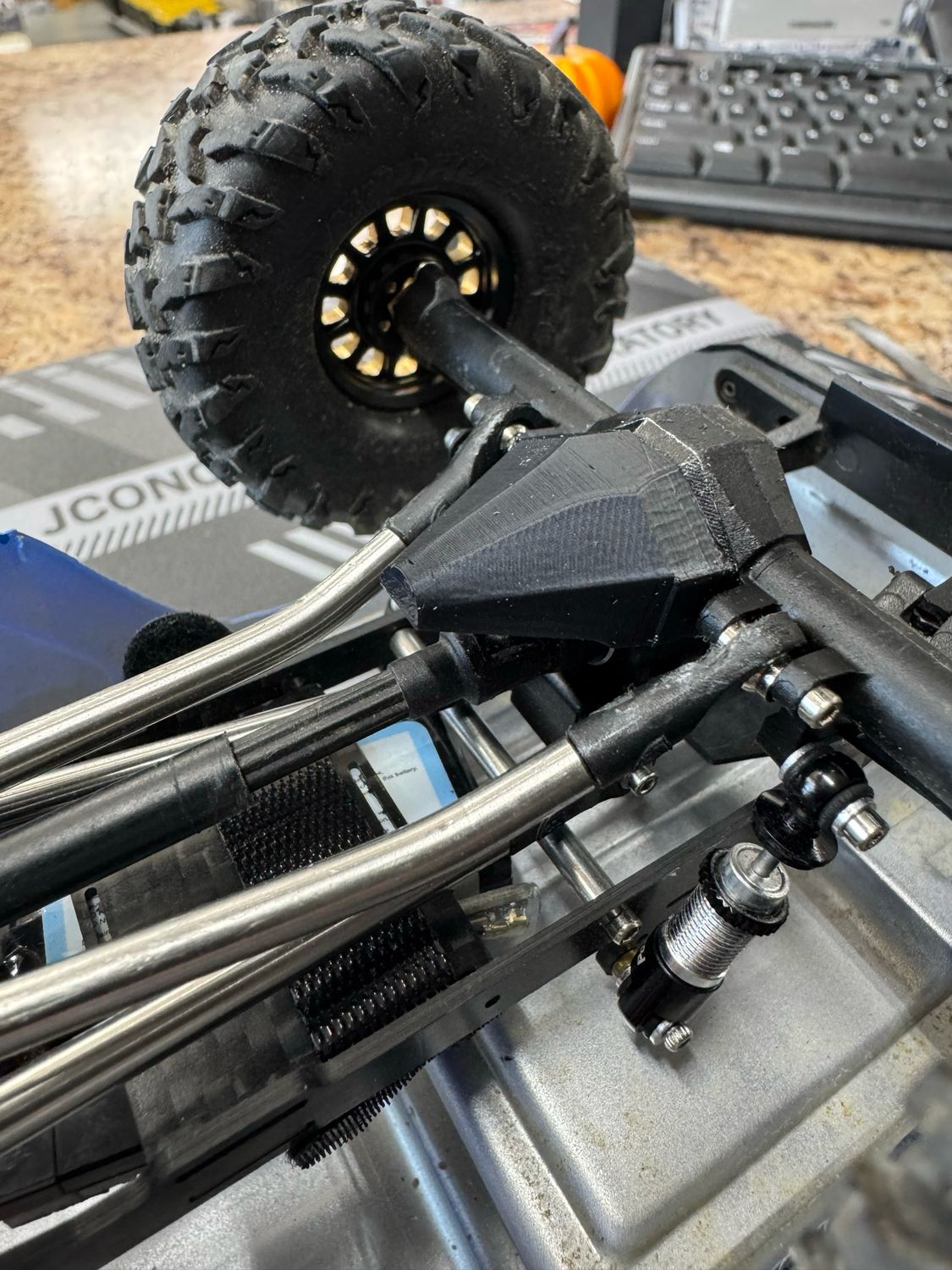 Dixieland R/C Scx24 Meus Rear Axle Slider