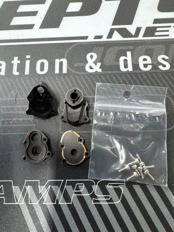 Dixieland R/C Ascent18 Rear Portal Box (Brass)