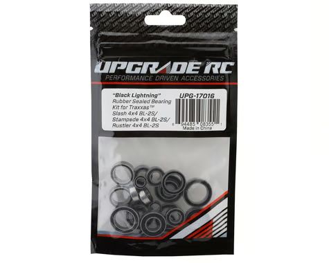 UpGrade RC "Black Lightning" Rubber Sealed Bearing Kit for Traxxas® 4x4 BL-2S™ Slash®/Stampede®/Rustler® UPG-17016