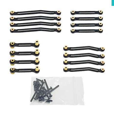 HobbyPlus Terranaut 8x8 Aluminum High Clearance Links HBP240599