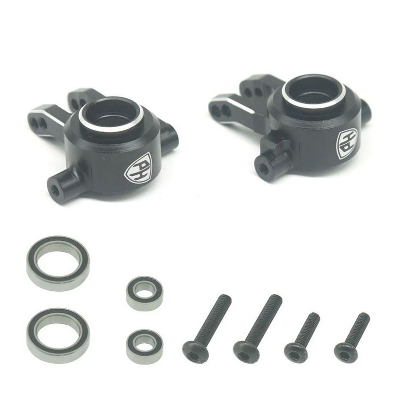 Powerhobby Aluminum Front Steering Blacks FOR Traxxas Jato 4x4 PHB7523