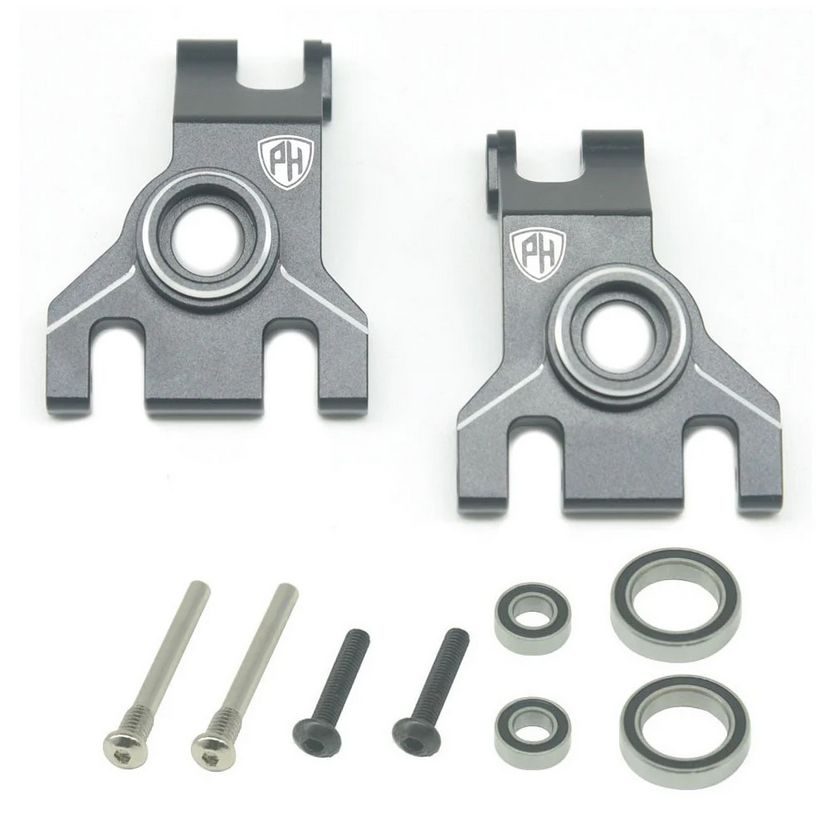 Powerhobby Stub Axle Carriers &amp; Hardware FOR Traxxas Jato 4x4 PHB7525