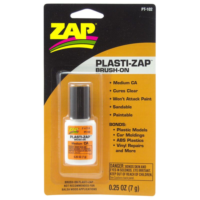 Plasti-Zap Brush On Medium CA, .25 oz PAAPT102