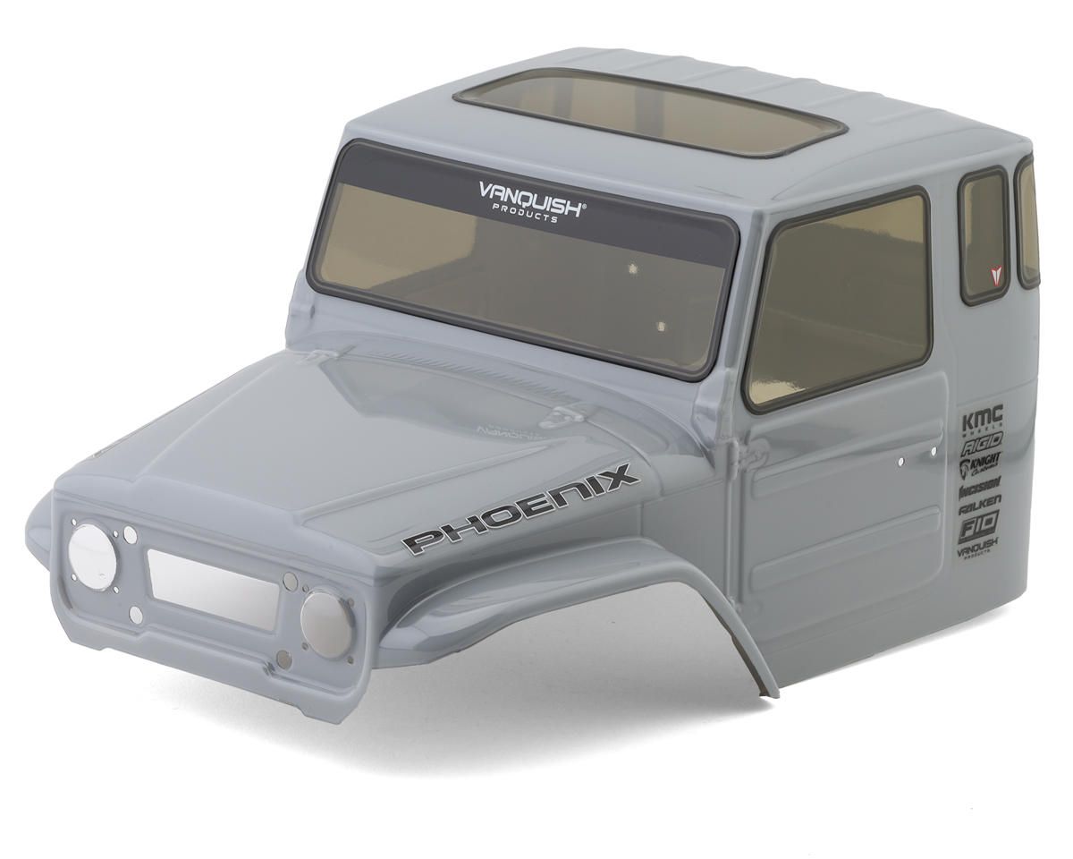 Vanquish Products VS4-10 Phoenix Pre-Painted Body (Grey) (Front Cab) VPS10221