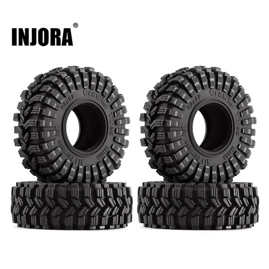 INJORA King Trekker 1.0" A/T Tires (4) (62*22mm) YQT-1014