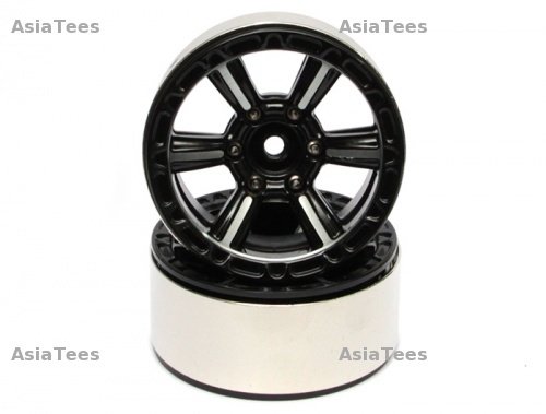 Team Raffee Co. EVO™ 1.9 High Mass Beadlock Aluminum Wheels Splite-6 (2) BRW760923