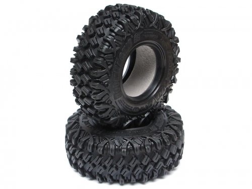 Boom Racing HUSTLER M/T Xtreme 1.9 MC1 Rock Crawling Tires 4.19x1.46 SNAIL SLIME™ Compound W/ 2-Stage Foams (Super Soft) BRTR19000-SS