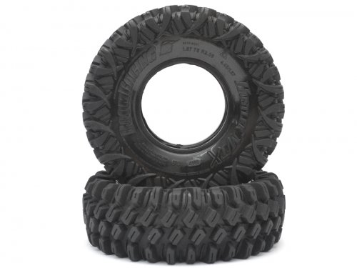 Boom Racing HUSTLER M/T Xtreme 1.9 Rock Crawling Tires 4.45x1.57 SNAIL SLIME™ Compound W/ 2-Stage Foams (Super Soft) BRTR19001-SS