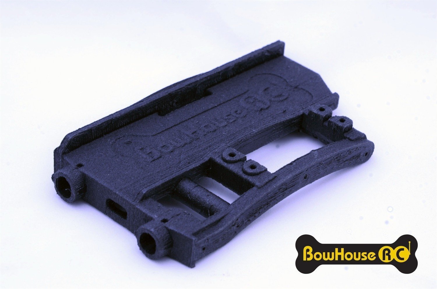 Bowhouse RC HD Battery Tray + Servo &amp; Bumper Mount for SCX10 II BSX-0060C-V2