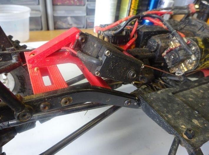 Bowhouse R/C Servo Winch Bracket for the SCX10.2 BSX-0070C