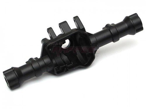 Team Raffee Co. Super Heavy Cast Metal Rear Axle Housing w/Cast Metal Diff Cover for Traxxas TRX4 TRC/302333BK