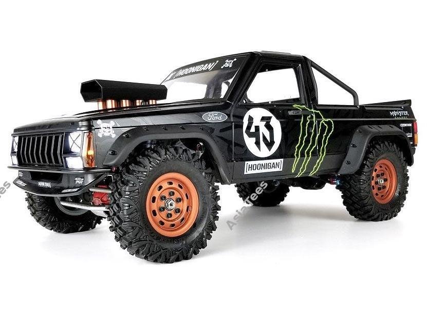 Team Raffee Co. Comanche 1/10 Pickup Truck Hard Plastic Body Kit Set 313mm Cherokee TRC/320355