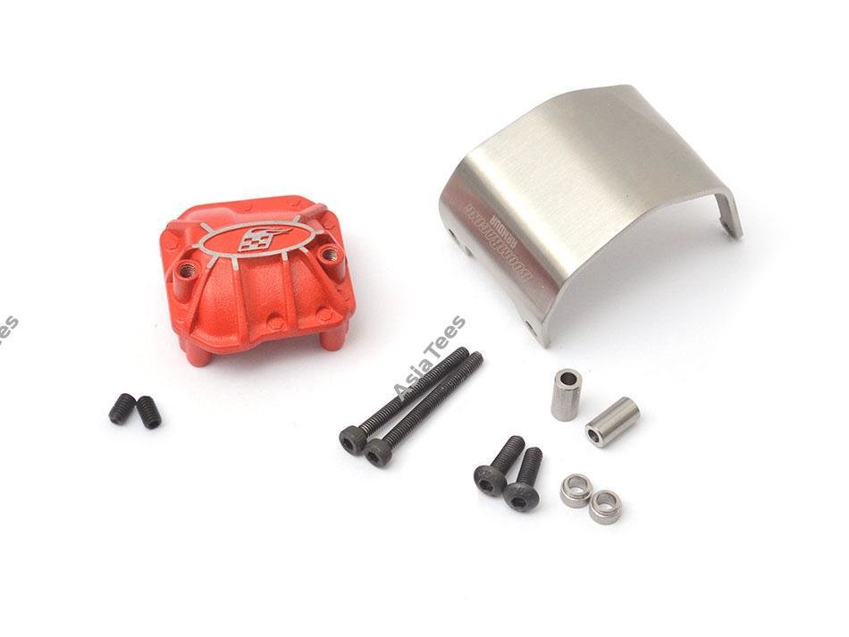 Boom Racing AR44 PHAT™ Axle Diff Cover W/ ARMOUR™ Skid Plate BR955013
