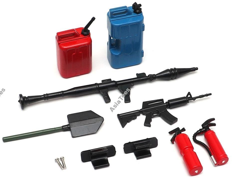 Team Raffee Co. Scale Accessories Combo Set Red TRC/302434R