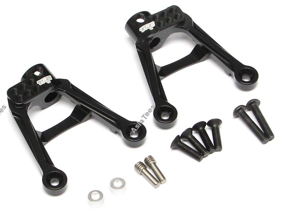 Team Raffee Co. Aluminum Rear Shock Tower (2) Black for Axial SCX10 II