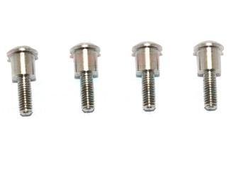 GPM Racing Stainless Steel Kingpin For Front C Hubs -4Pc Set for Traxxas TRX-4 TRX4004SOC