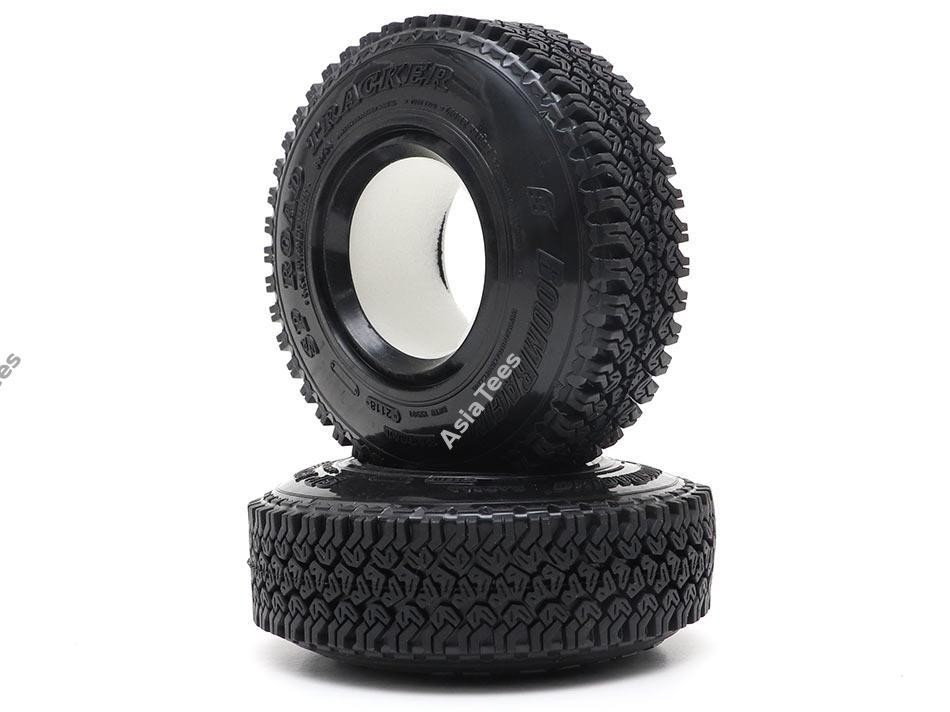 Boom Racing 1.55 SP Road Tracker Crawler Tire Gekko Compound 3.46x0.94 Inch (88x24mm) (2) BRTR15501