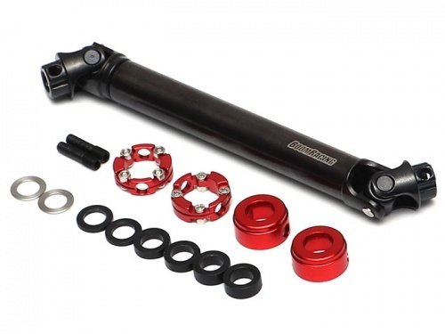Boom Racing Badass Heavy Duty Steel Center Drive Shaft 101-131mm (Pin to Pin) 1Pc [Recon G6 Certified] BRBD955003B