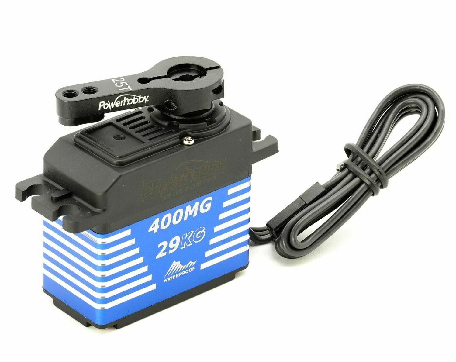 Powerhobby 400MG Waterproof High Torque Steel Gear 29KG Servo Aluminum Case PHBPH400MG
