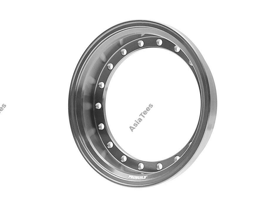 Boom Racing ProBuild™ Alum 7.5mm Wheel Barrel (1) Gun Metal BRPROB-01GM