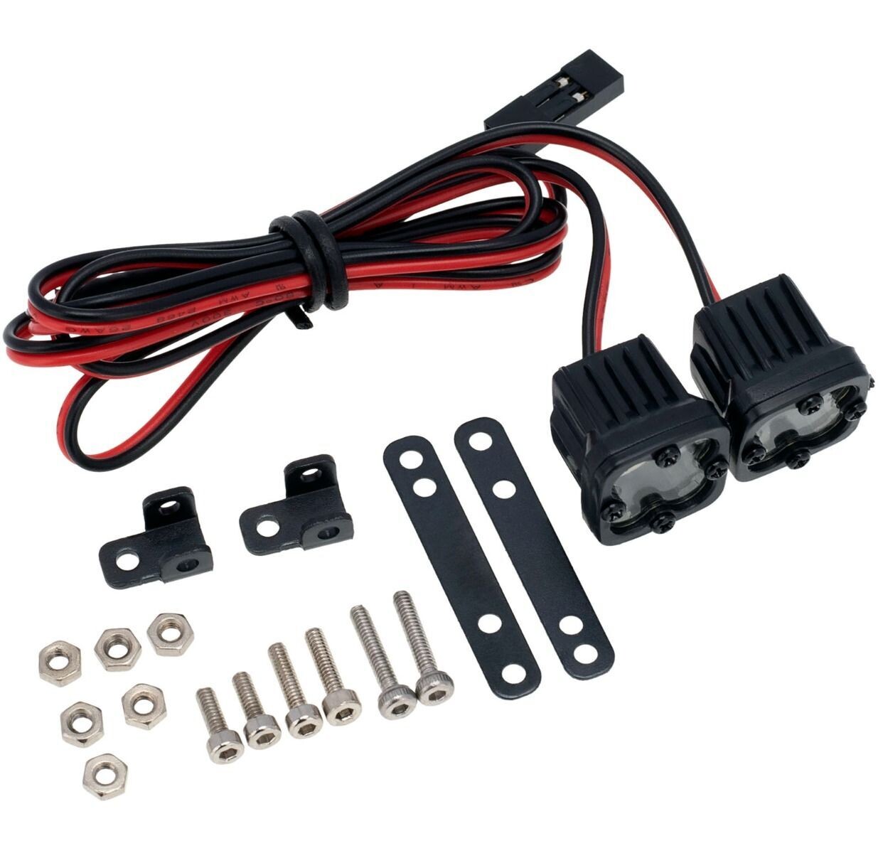 PowerHobby RC 2 Single LED Lights Headlights Spotlight PHLight-001
