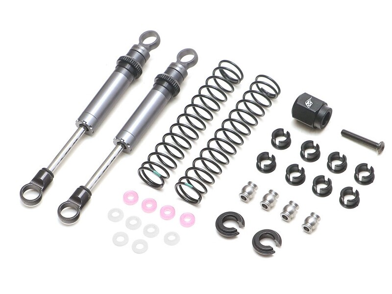 Boom Racing KUDU™ 90mm Coilover Scale Shock Absorbers (2) BRSH0090-SP