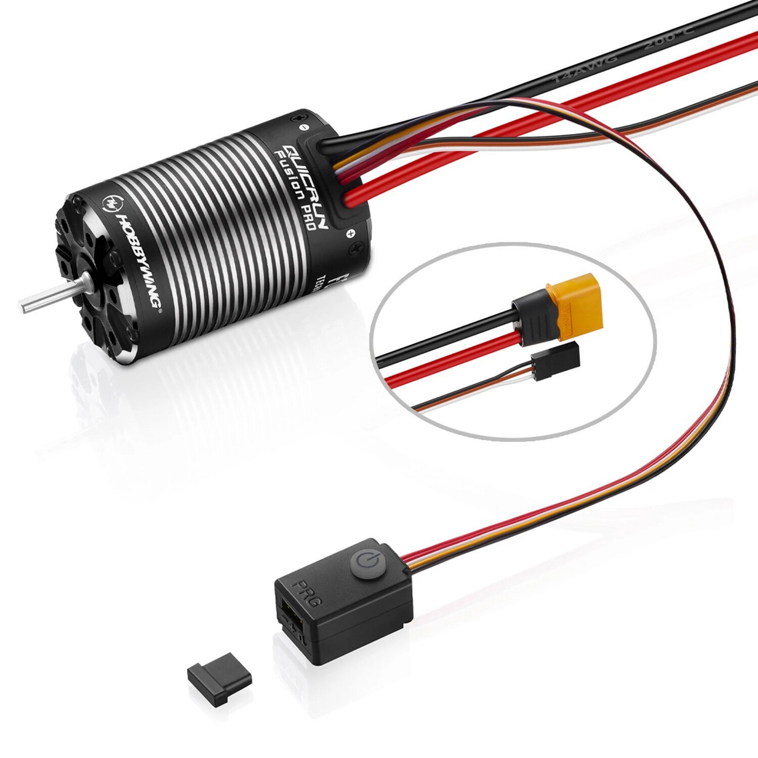 Hobbywing QUICRUN FUSION PRO -2in1 FOC System (2300kv)  	 30120402
