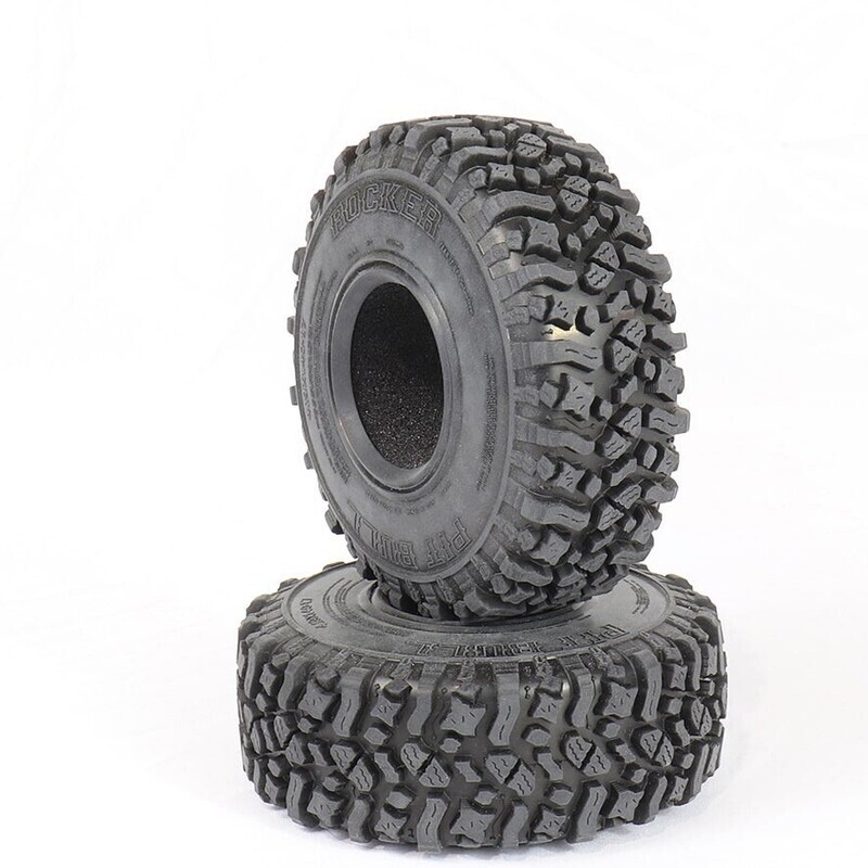 Pit Bull Rocker 1.7" Scale Tires, Alien Kompound with Foam Inserts (2) PBTPB9025AK