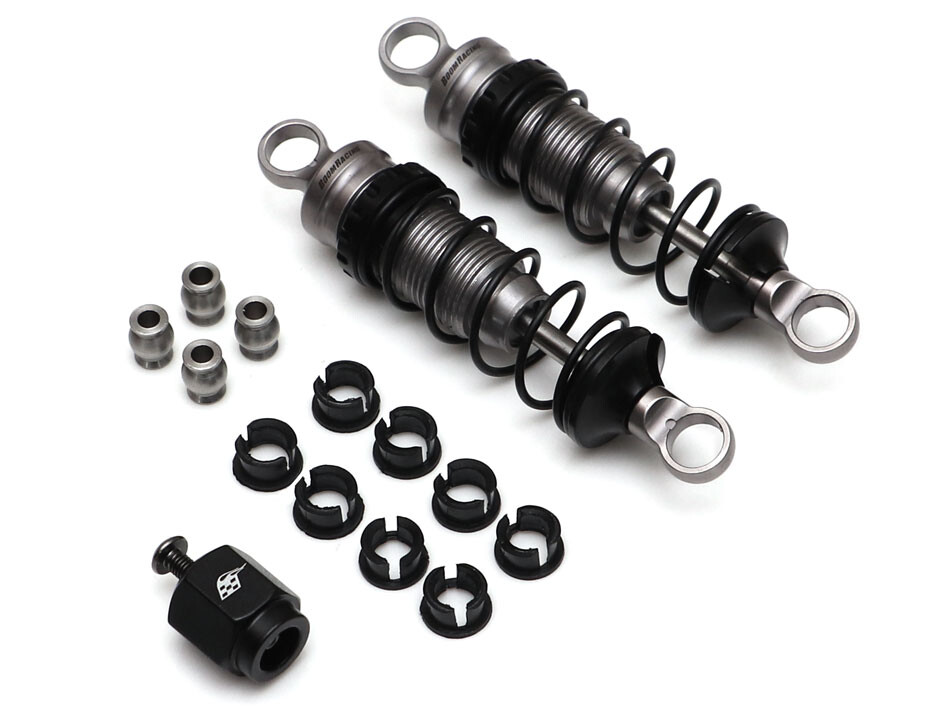 Boom Racing KUDU™ Big Bore Coilover Aluminum Scale Performance Shocks 70mm (2) BRSP0070