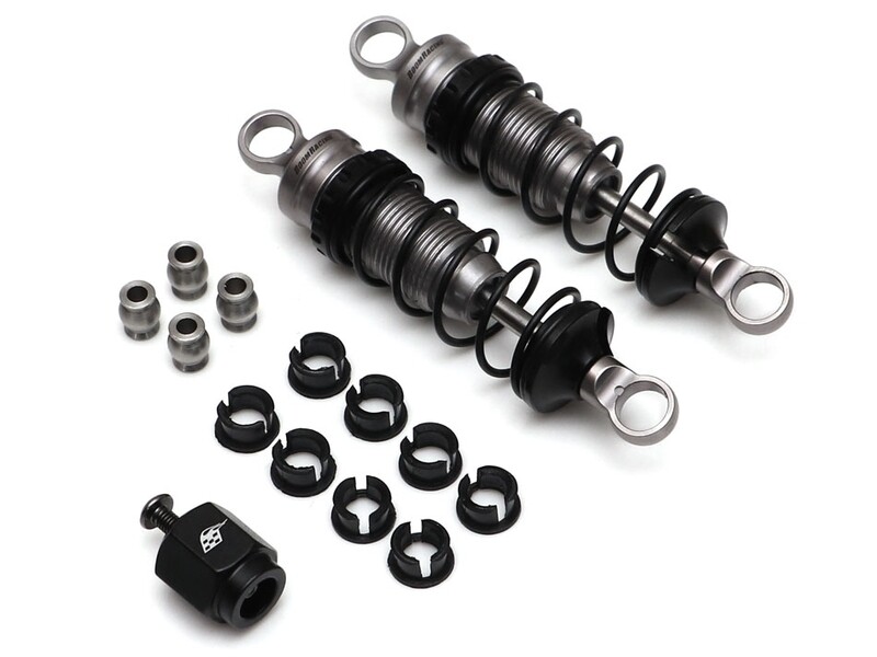 Boom Racing KUDU™ Big Bore Coilover Aluminum Scale Performance Shocks 70mm (2) BRSP0070