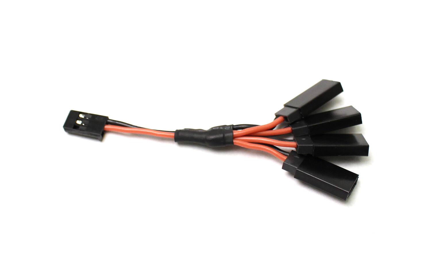 Racers Edge Universal RX Power Splitter, Female Servo x 4 RCE1656