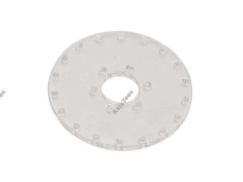 Boom Racing ProBuild™ 1.9" CAL 6-Lug Faceplate (1) Clear BRPBF004-6