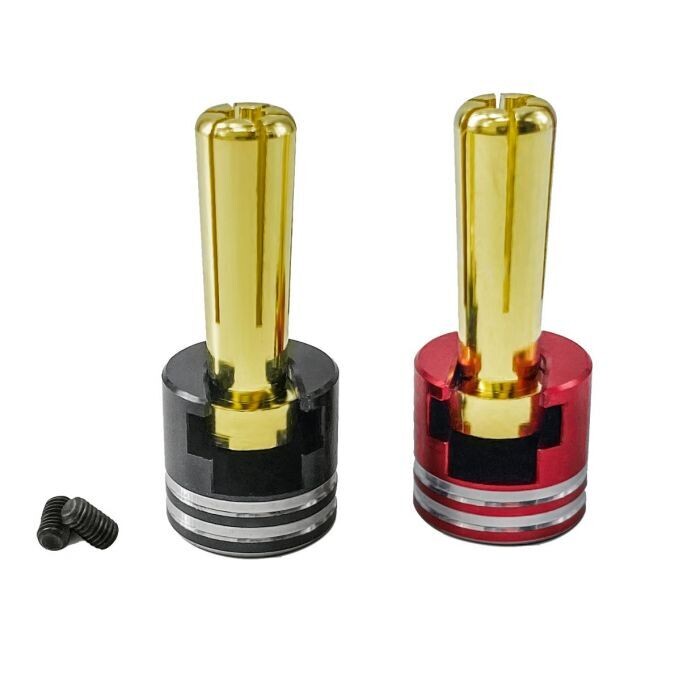 Powerhobby Heatsink Bullet Plug Grips w/5mm Bullets PHB5016