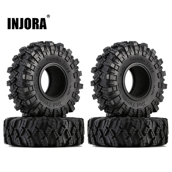 INJORA Kraken Claw 1.0" M/T Tires (4) (62*20.5mm) YQT-1007