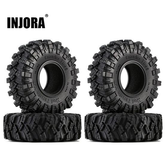 INJORA Kraken Claw 1.0" M/T Tires (4) (62*20.5mm) YQT-1007