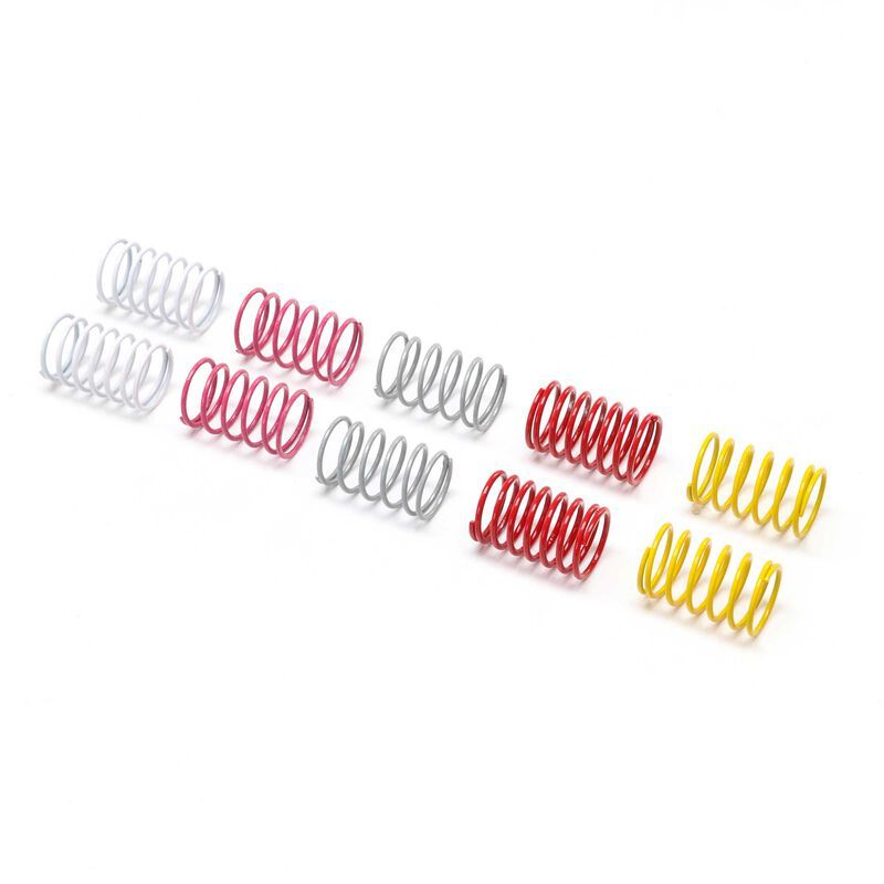 Losi Tuning Spring Set (7-11lb/in, 2), On-Road: GROM LOS-1933